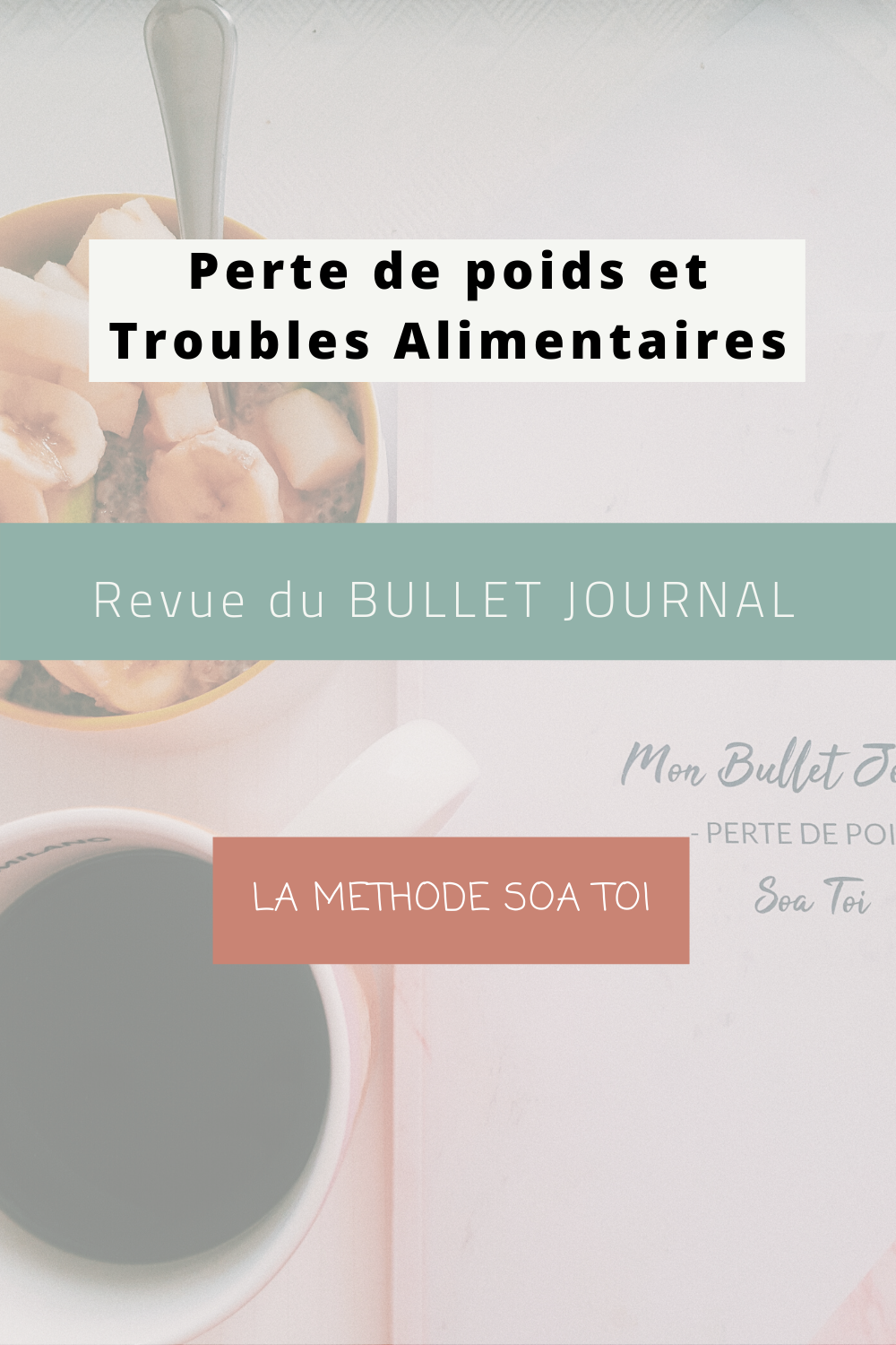 Perte de poids et troubles Alimentaires: Ma revue du Bullet Journal de la méthode Soa toi